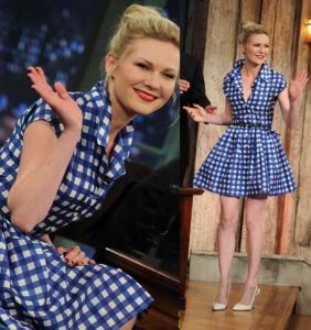 Kirsten Dunst Visits "Late Night With Jimmy Fallon"
